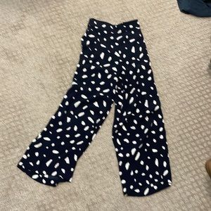 Aritzia Wilfred cropped wide leg pant size xxs